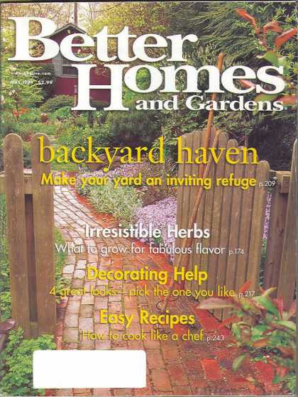 Better Homes and gardens - May 1999