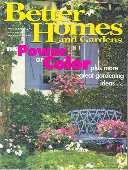 Better Homes and gardens - August 1999