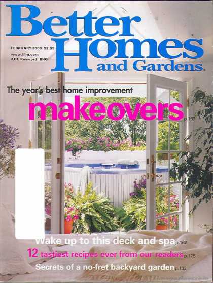 Better Homes and gardens - February 2000