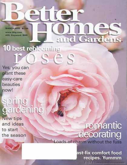 Better Homes and gardens - March 2000