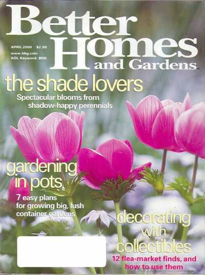 Better Homes and gardens - April 2000