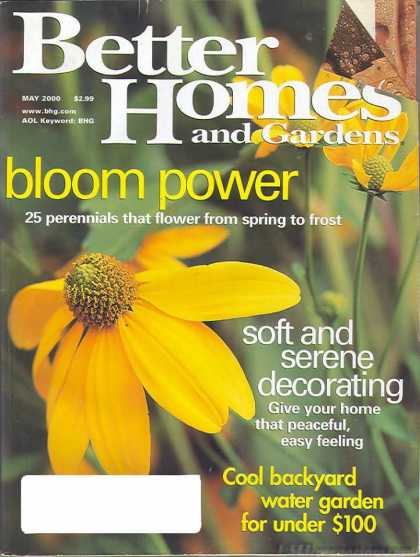 Better Homes and gardens - May 2000
