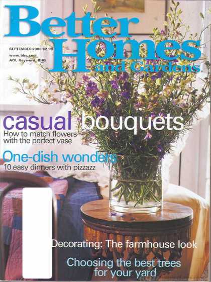 Better Homes and gardens - September 2000