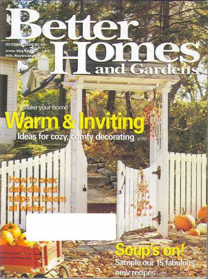Better Homes and gardens - October 2000