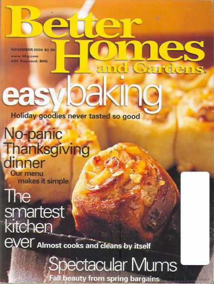 Better Homes and gardens - November 2000