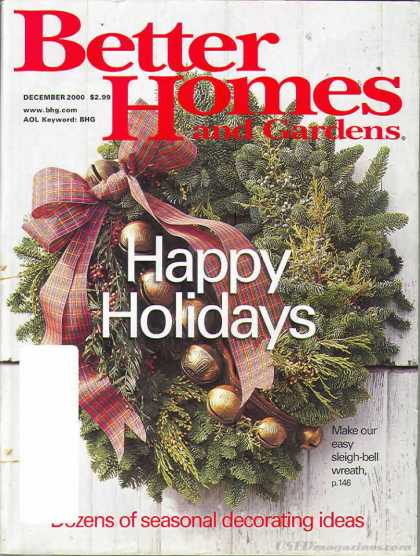 Better Homes and gardens - December 2000