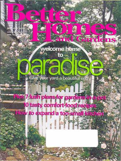 Better Homes and gardens - May 2001