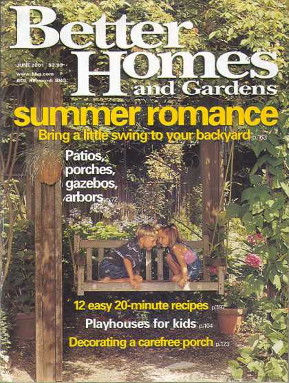 Better Homes and gardens - June 2001
