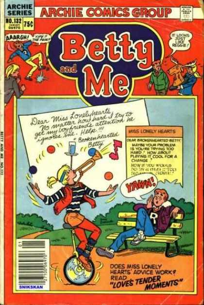 Betty and Me 132 - Archie Series - Trumpet - Unicycle - Juggle - Balls