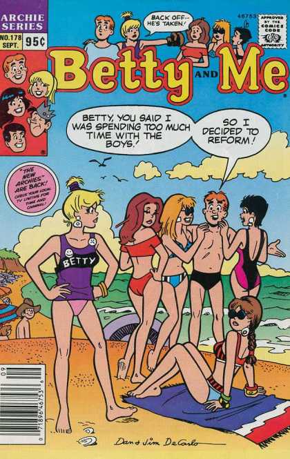 Betty and Me 178 - Archie - Beach - Girls - Betty - The New Archies