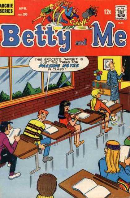 Betty and Me 20 - Archie Series - Passing Notes - Classroom - Veronica - Jughead