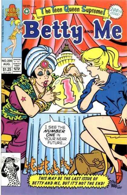 Betty and Me 200 - Teenager - Girl - Fortune Teller - Crystal Ball - Number One