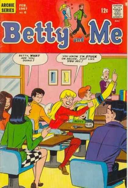 Betty and Me 6 - Archie - Archie Comics - Betty - Me - Class