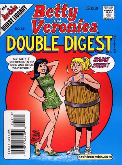 Betty and Veronica Double Digest 131