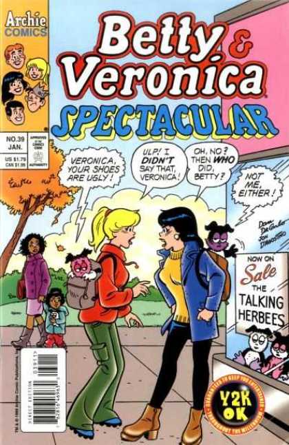 Betty and Veronica Spectacular 39 - Shoes - Ugly - Sign - Herbees - Store
