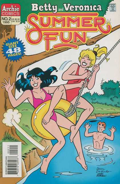 Betty & Veronica Summer Fun 2 - Archie Series - Girls - Tree - Bor - Water