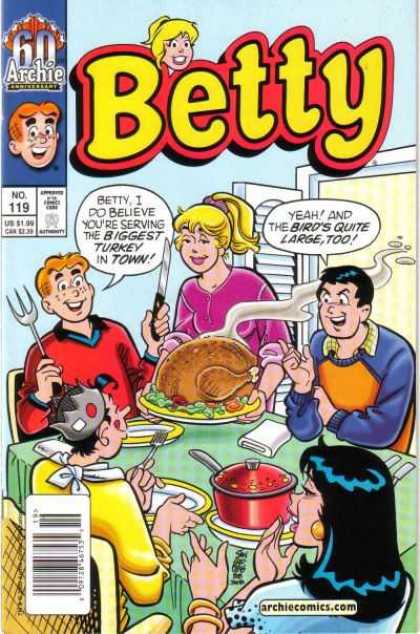 Betty 119 - Family - Dinner - Food - Kids - Turkey - Stan Goldberg