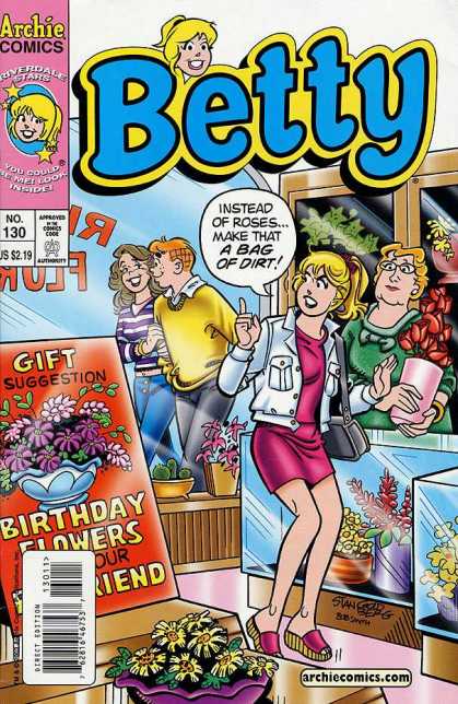 Betty 130 - Archie - Flower Shop - Sign - Counter - White Coat - Stan Goldberg
