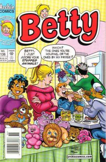 Betty 136 - Speech Bubble - Archie - Jughead - Comics Code Authority - Food - Stan Goldberg