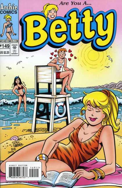 Betty 149 - Romance Story - Hot Ladys - Hot Study - Flying Hearts - Beach Glamour - Stan Goldberg