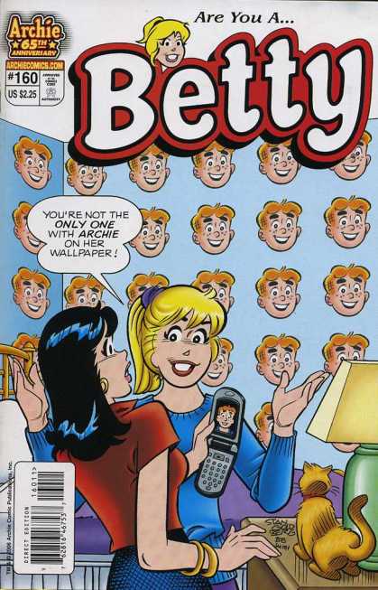 Betty 160 - Archie - Archie 65th Anniversary - Cellphone - Cat - Lamp Shade - Stan Goldberg
