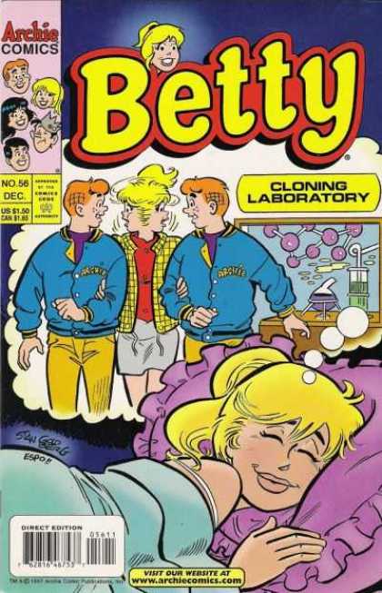 Betty 56 - No 56 - Cloning Laboratory - Two Archies - Dreaming - Bed
