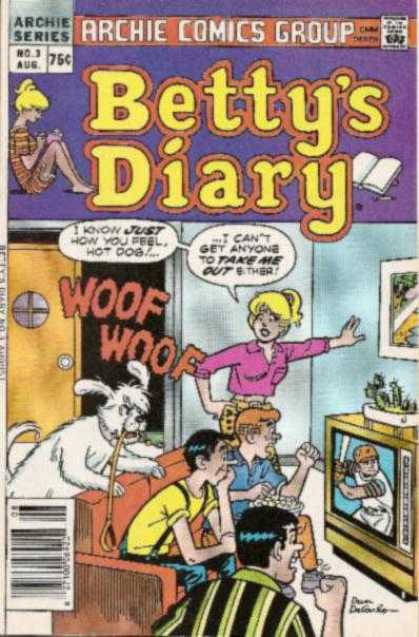 Betty's Diary 3 - Onomatopoeia - Dog - Woof - Archie - August