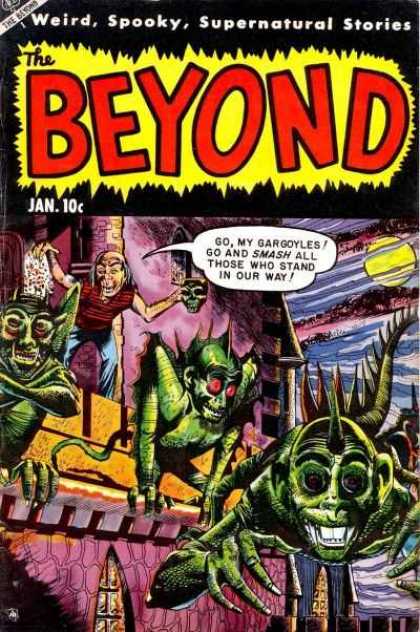 Beyond 24 - Spooky - Supernatural Stories - Gargoyles - Monsters - Castle