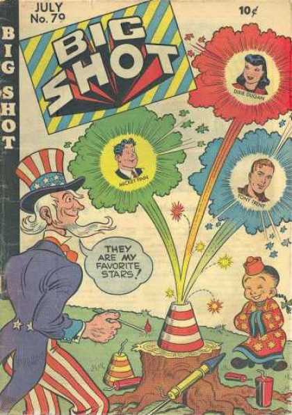 Big Shot 79 - Uncle Sam - Old - Firework - Star - Collection