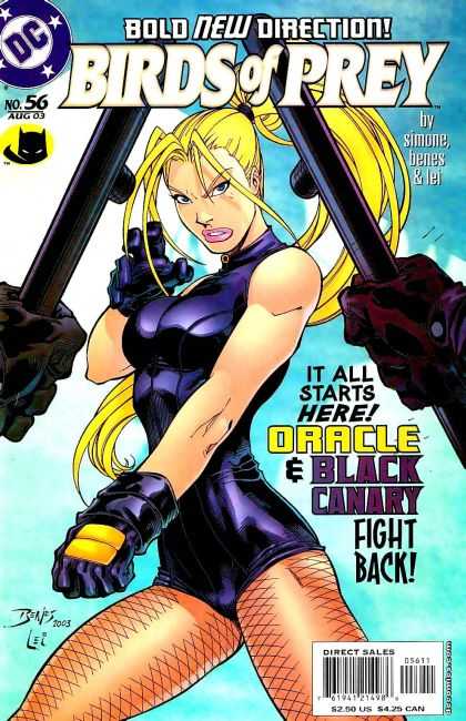 Duel - Fight - Better - Hand To Hand - Face To Face - Alex Lei, Ed Benes Birds of Prey 56 - Duel - Fight - Better - Hand To Hand - Face To Face - Alex Lei, Ed Benes