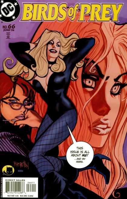 All About Me - Glasses - Tri-faced - Red Head - Black Knit Stockings - Dan Brereton, Phil Noto Birds of Prey 66 - All About Me - Glasses - Tri-faced - Red Head - Black Knit Stockings - Dan Brereton, Phil Noto