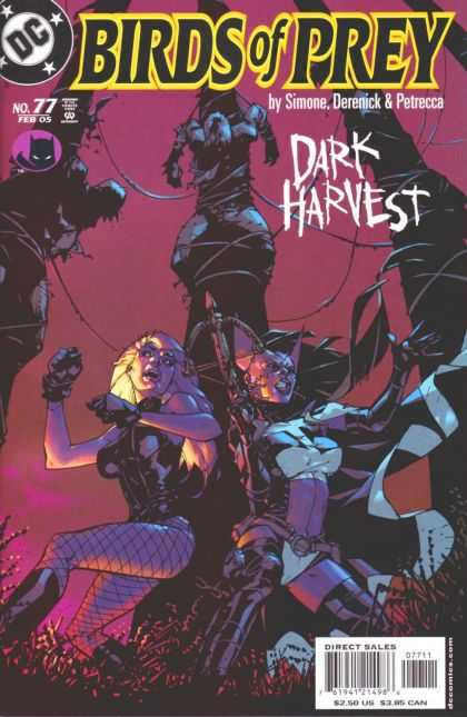 Dc - Birds Of Prey - Dark Harvest - Simone - Derenick - Jason Pearson Birds of Prey 77 - Dc - Birds Of Prey - Dark Harvest - Simone - Derenick - Jason Pearson
