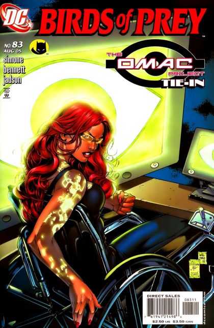 Dollar Comics - The Omac Project Tie In - Direct Sales - Simone Bennett Jadson - No83 Aug 05 - Vilmar Conrado Birds of Prey 83 - Dollar Comics - The Omac Project Tie In - Direct Sales - Simone Bennett Jadson - No83 Aug 05 - Vilmar Conrado