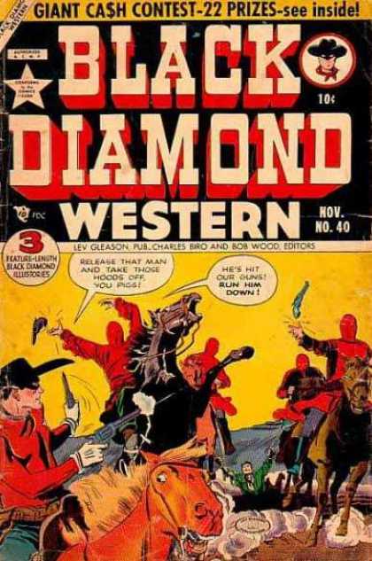 Black Diamond Western 40 - 10c - Giant Cash Contest-22prizes - Nov - No40 - 3