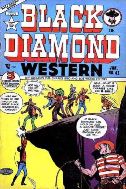 Black Diamond Western 42 - Horse - Bull - Black Diamond - Charges - Bob Wood