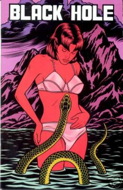 Black Hole 7 - Snake - Water - Underwear - Girl