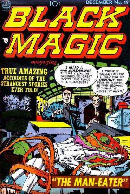 Black Magic 19 - December - Prize Group - Speech Bubble - Man-eater - True Amazing