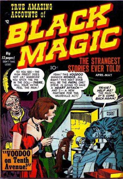 Black Magic 4 - Black Magic - Strange - Stories - Voodoo Doll - High Priest - Jack Kirby