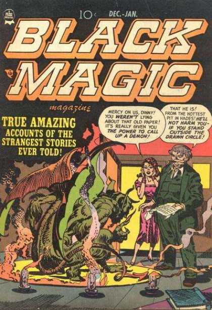 Black Magic 8 - Dec-jan - Magazine - Paper - True Amazing - The Power To Call Up A Demon