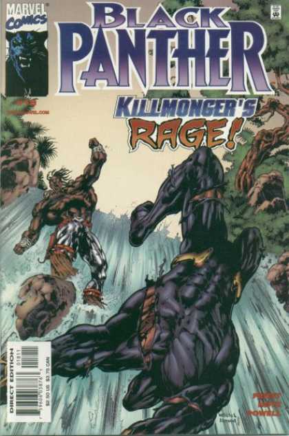 Black Panther (1998) 18 - Killmongers Rage - Fall - Fight - Waterfall - Jungle
