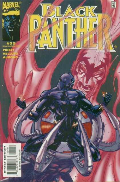 Black Panther (1998) 29 - Black Panther - Mechanical Claws - Caught - Velluto - Marvel Comics