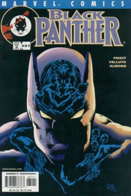 Black Panther (1998) 31 - Marvel Comics - Skulls - Tribesman - Cat Symbol - Wwwmarvelcom