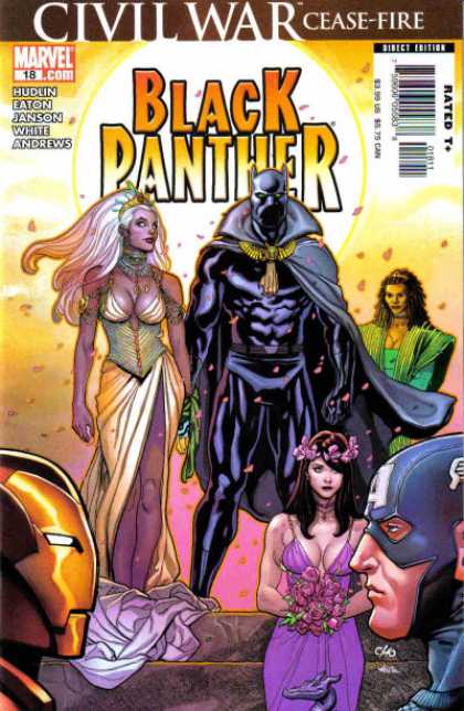 Black Panther (2005) 18 - Marvel Comics - Captain America - Iron Man - Frank Cho