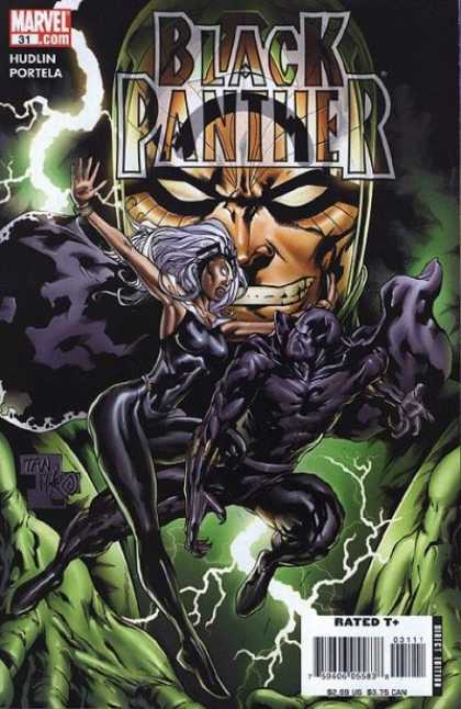 Black Panther (2005) 31 - Marvel - Hudlin - Hills - Lightning - Hand
