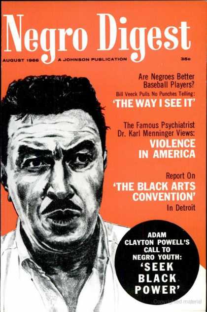 Black World - August 1966
