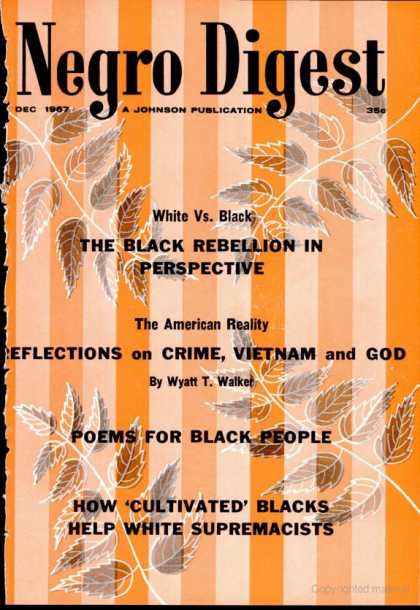 Black World - December 1967