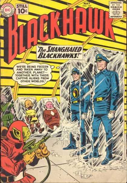 Blackhawk 160 - Frozen - Ice - Shanghaied - Aliens - Planet