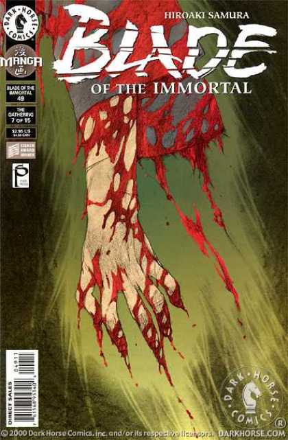 Blade of the Immortal 49 - Arm - Evil - Bleeding - Knufe - Cut