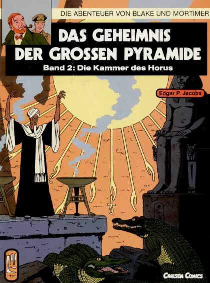 Blake und Mortimer 2 - Das Geheimnis Der Grossen Pyramide - Smoke - Egypt - Sun - Crocodiles