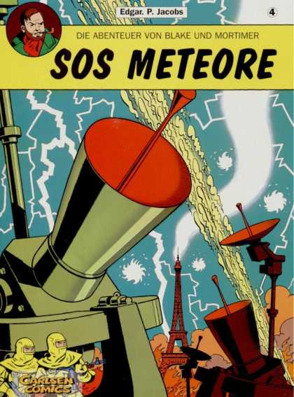 Blake und Mortimer 4 - Sos Meteore - Edgar P Jacobs - Antenna - Carlsen Comics - Man